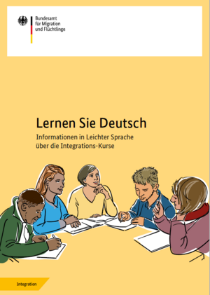 Broschüre "Lernen Sie Deutsch" vom BAMF